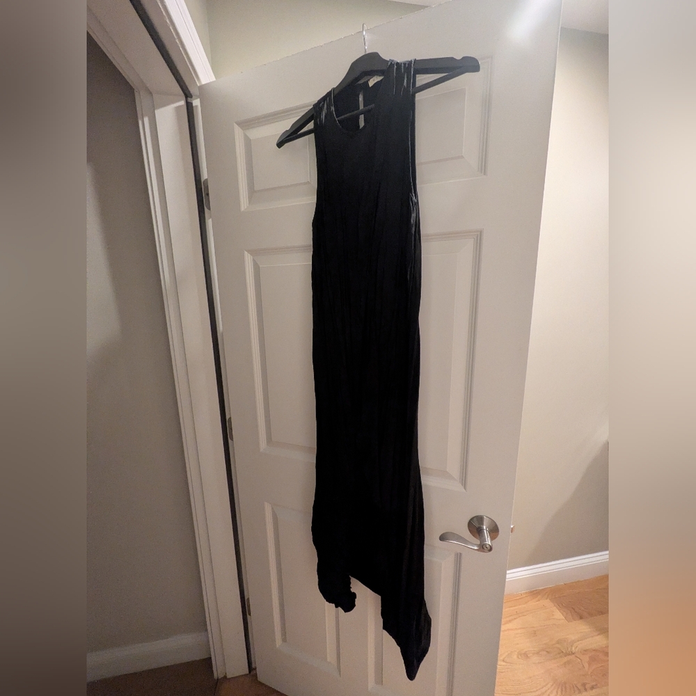Elegant Black Asymmetrical Dress By Stark